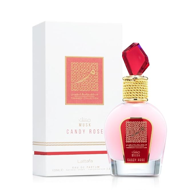 Candy Rose Musk Eau de Parfum Spray 100ML (3.4 OZ) By Fragrance World