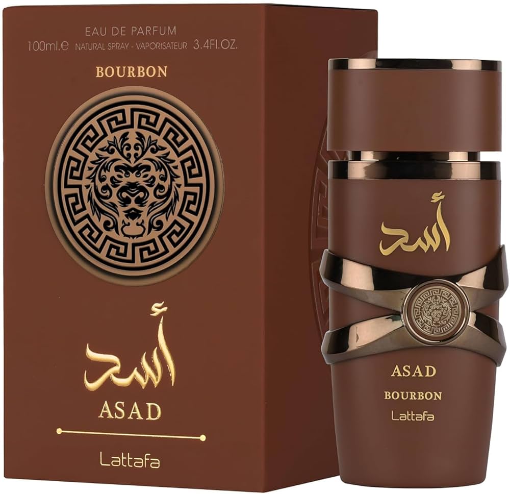 Brown Asad Eau de Parfum Spray 100ML (3.4 OZ) By Lattafa