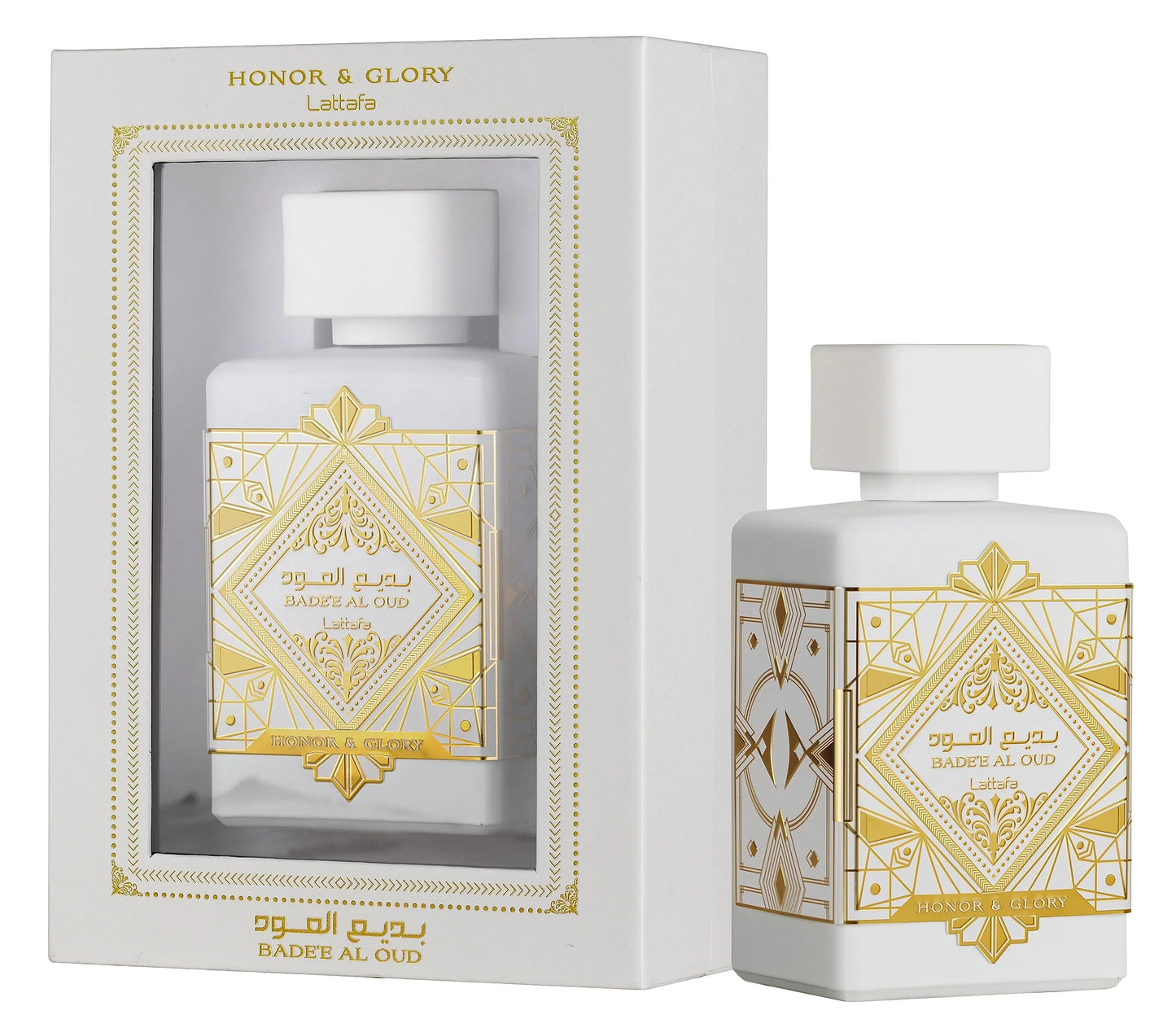 Bade’e Al Oud Honor & Glory Eau de Parfum Spray 100ML (3.4 OZ) By Lattafa