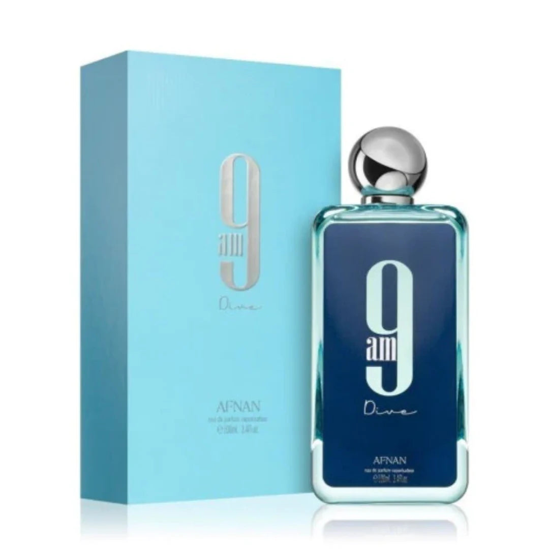 9AM Dive Eau de Parfum Spray 100ml (3.4 oz) by Afnan