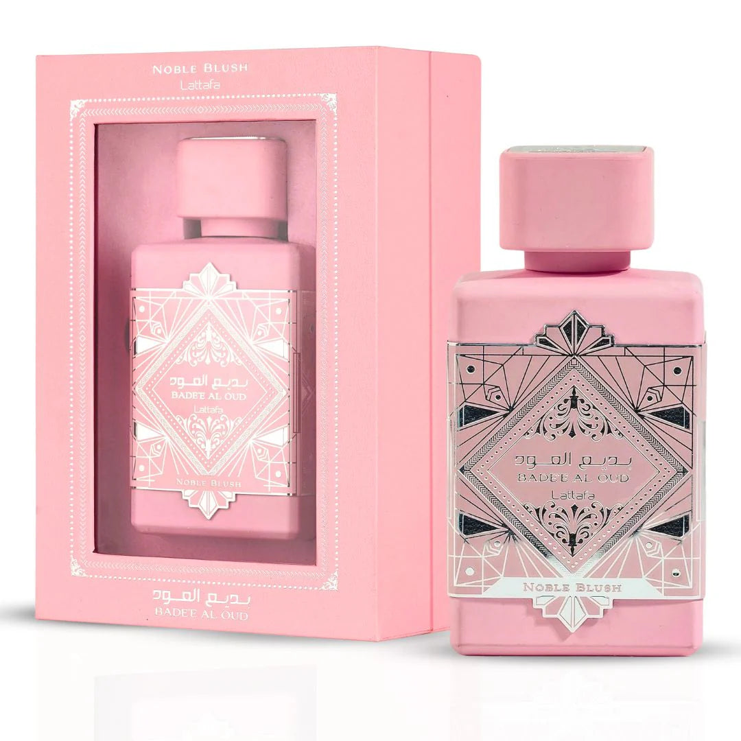 Bad'ee Al Oud Noble Blush Eau De Parfum Spray 100ML (3.4 OZ) By Lattafa