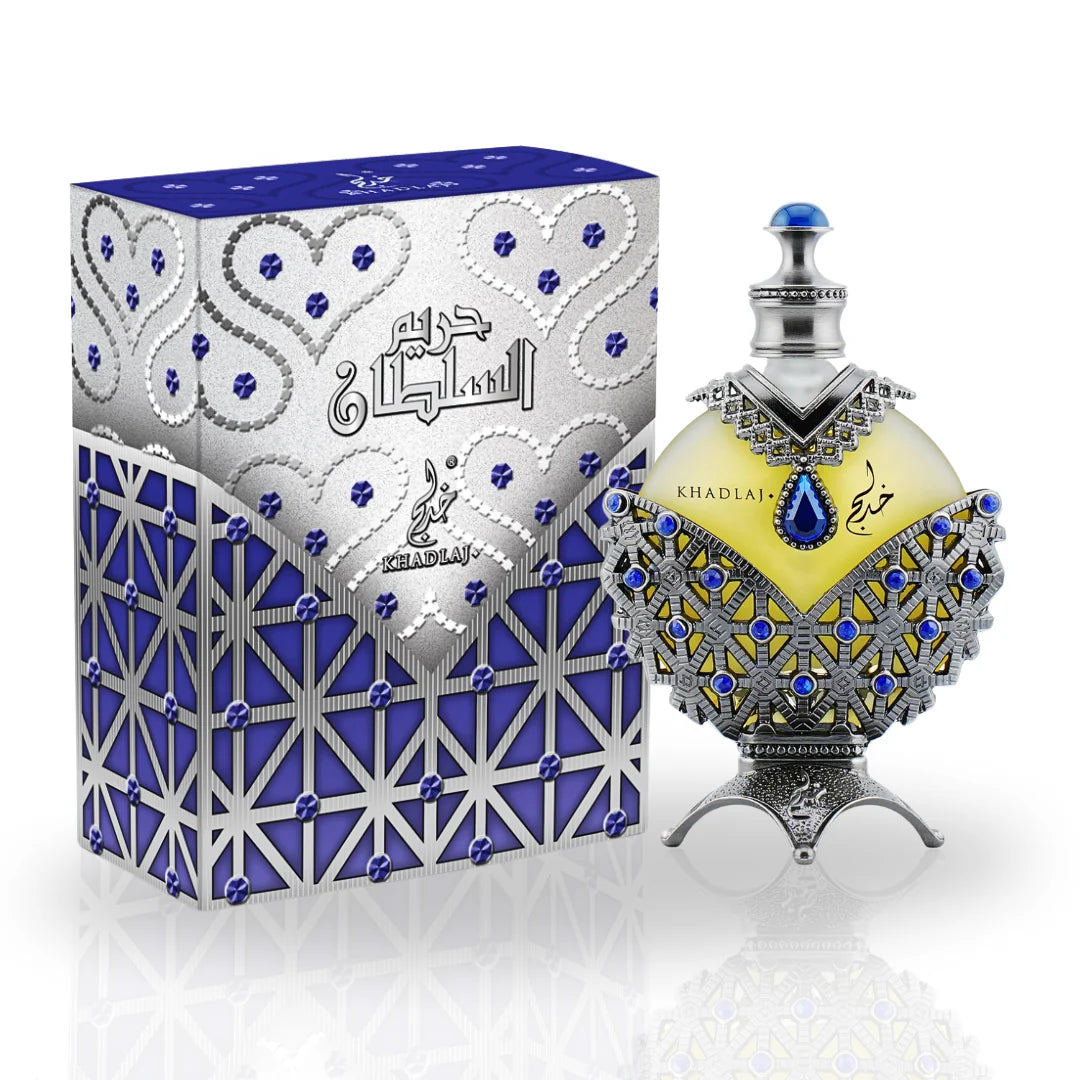 Hareem Al Sultan Blue Oil 100ML (3.4 OZ) By Khadlaj