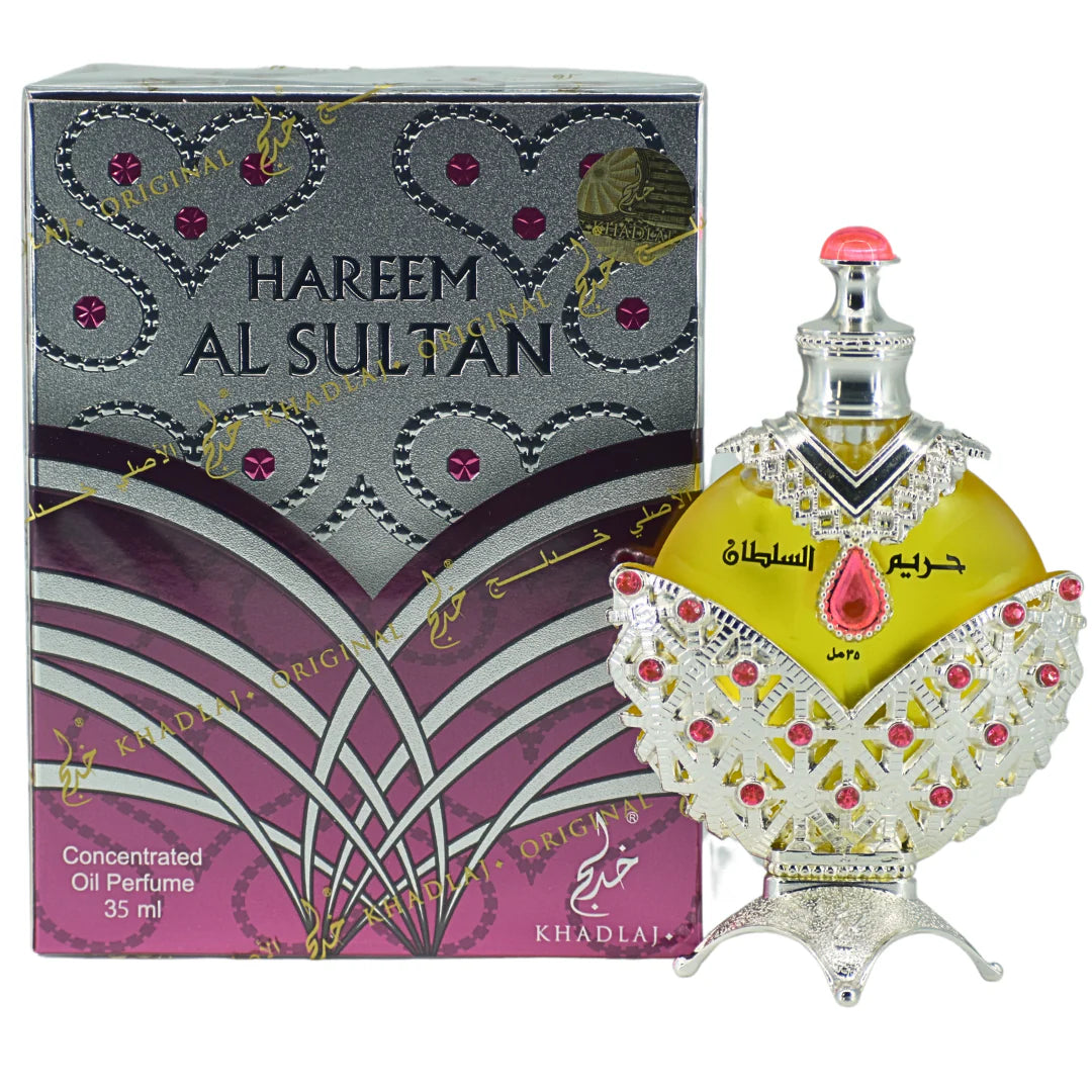 Hareem Al Sultan Silver Oil 100ML (3.4 OZ) By Khadlaj