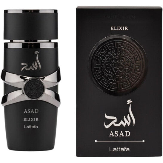 Lattafa Men's Asad Elixir EDP Spray 3.4 oz Fragrances