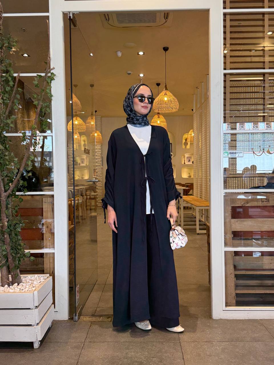 2-Piece Turkiye Summer Set Navy