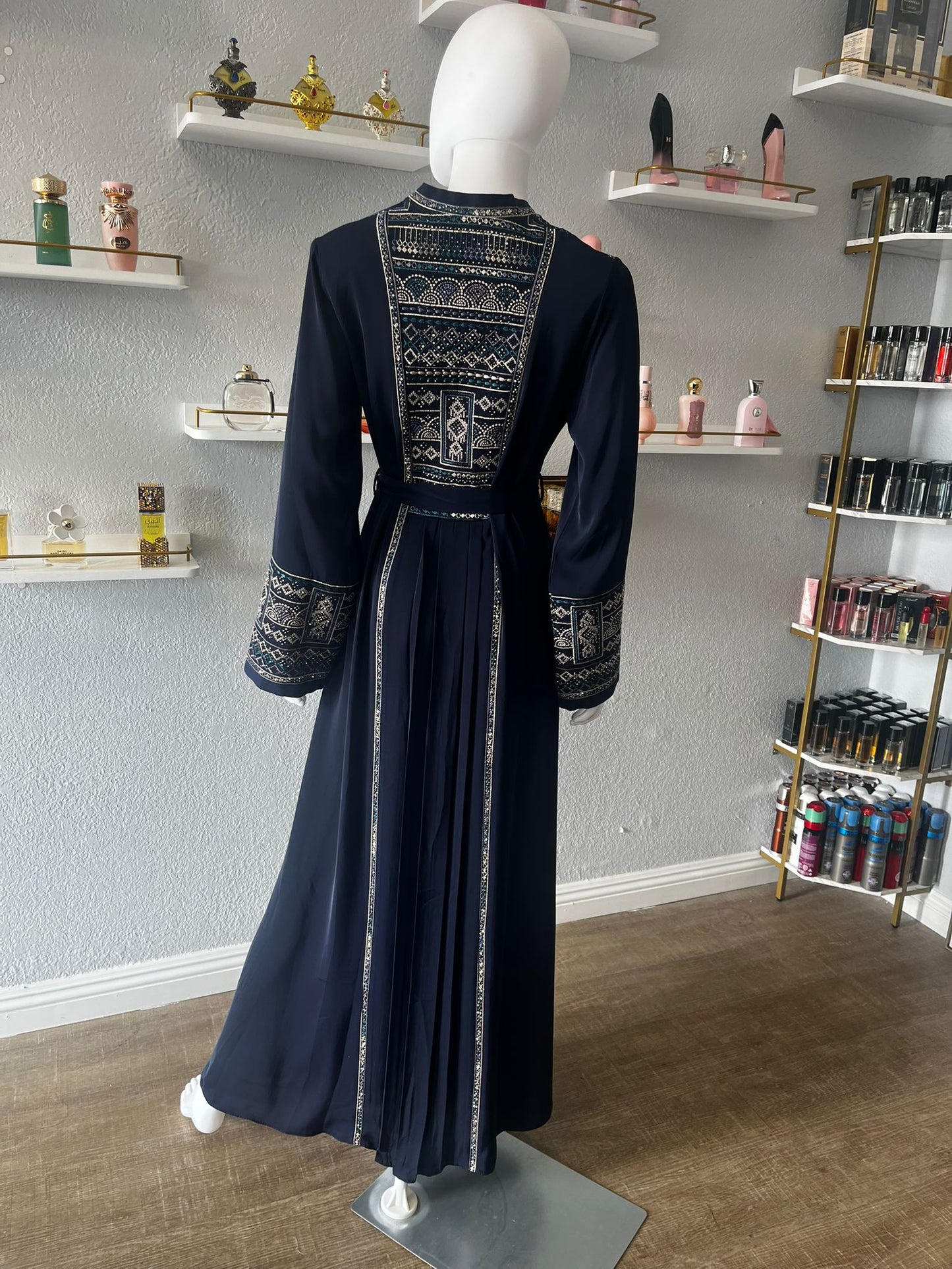 Navy Blue Türkiye Abaya