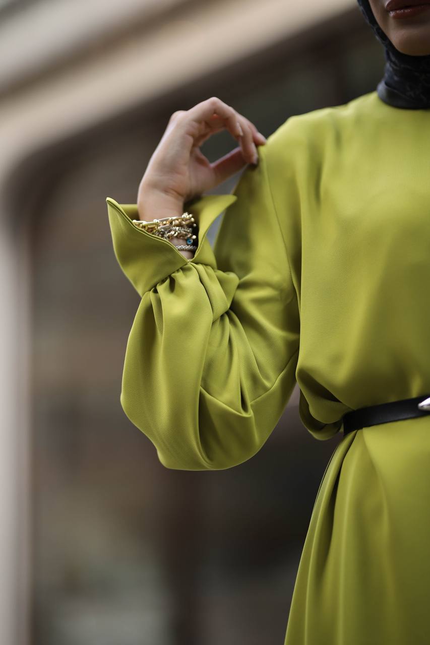 Türkiye Co-Ord /2 pc set in Mustard Green