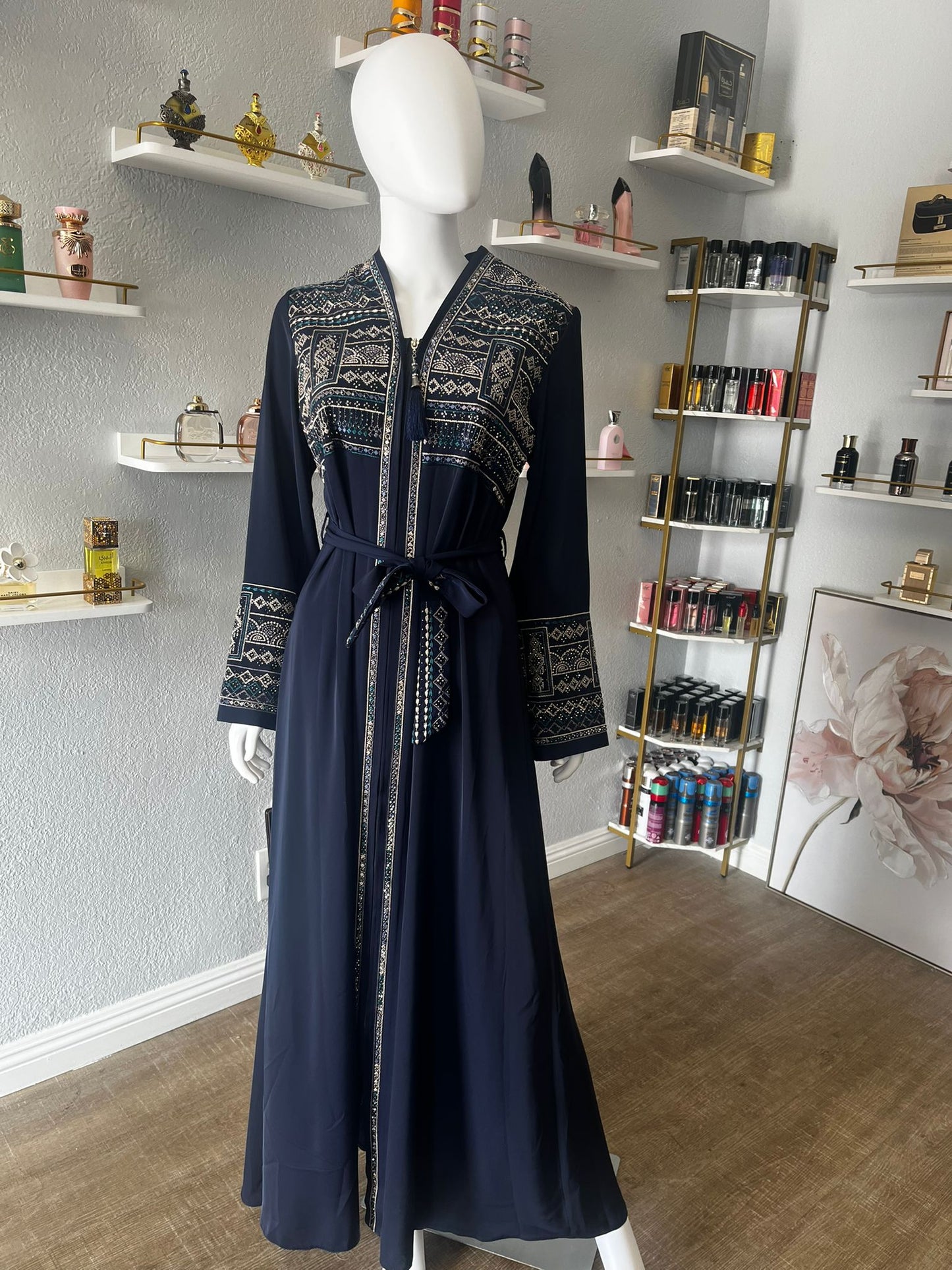 Navy Blue Türkiye Abaya