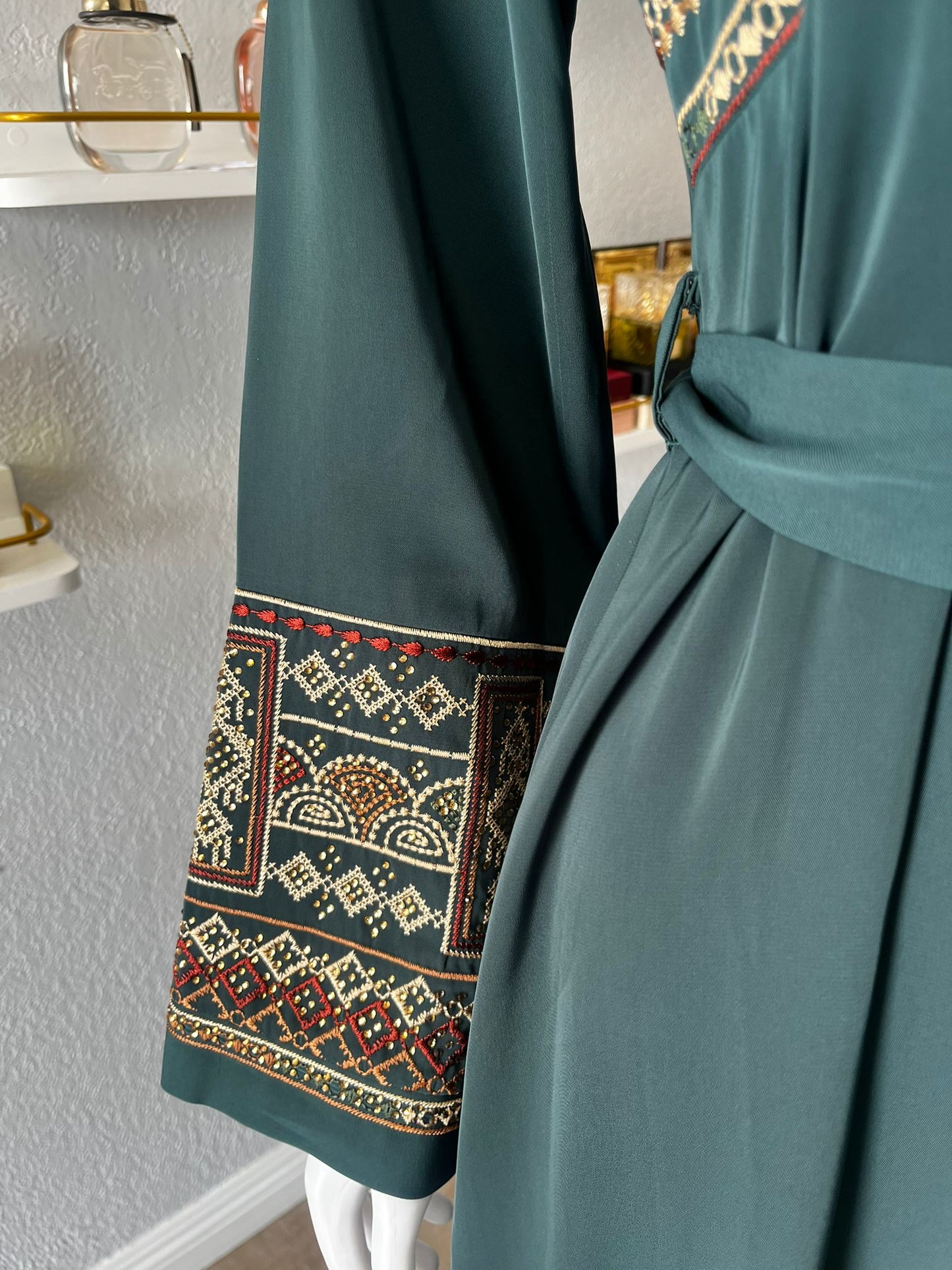 Emerald Green Türkiye Abaya