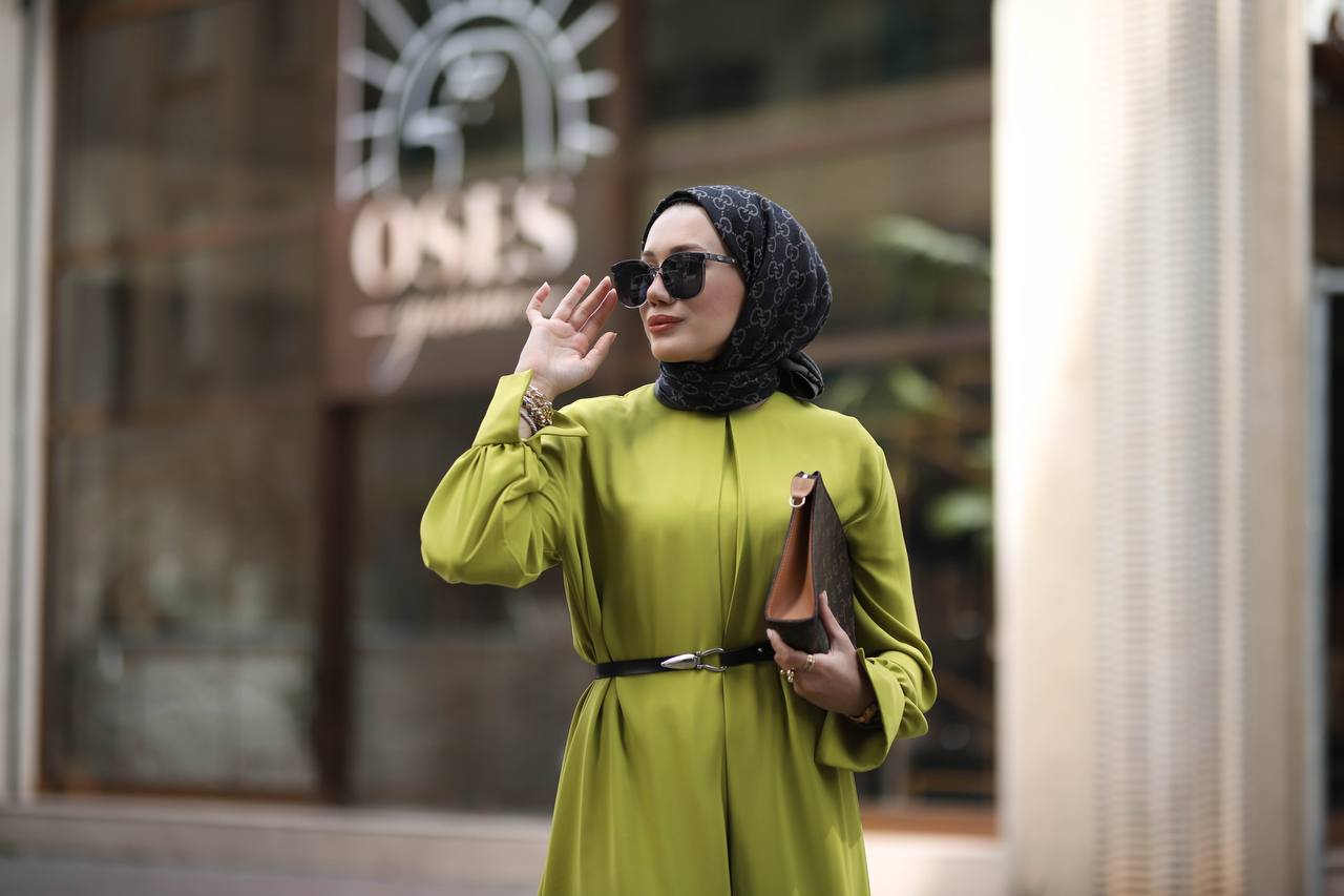 Türkiye Co-Ord /2 pc set in Mustard Green