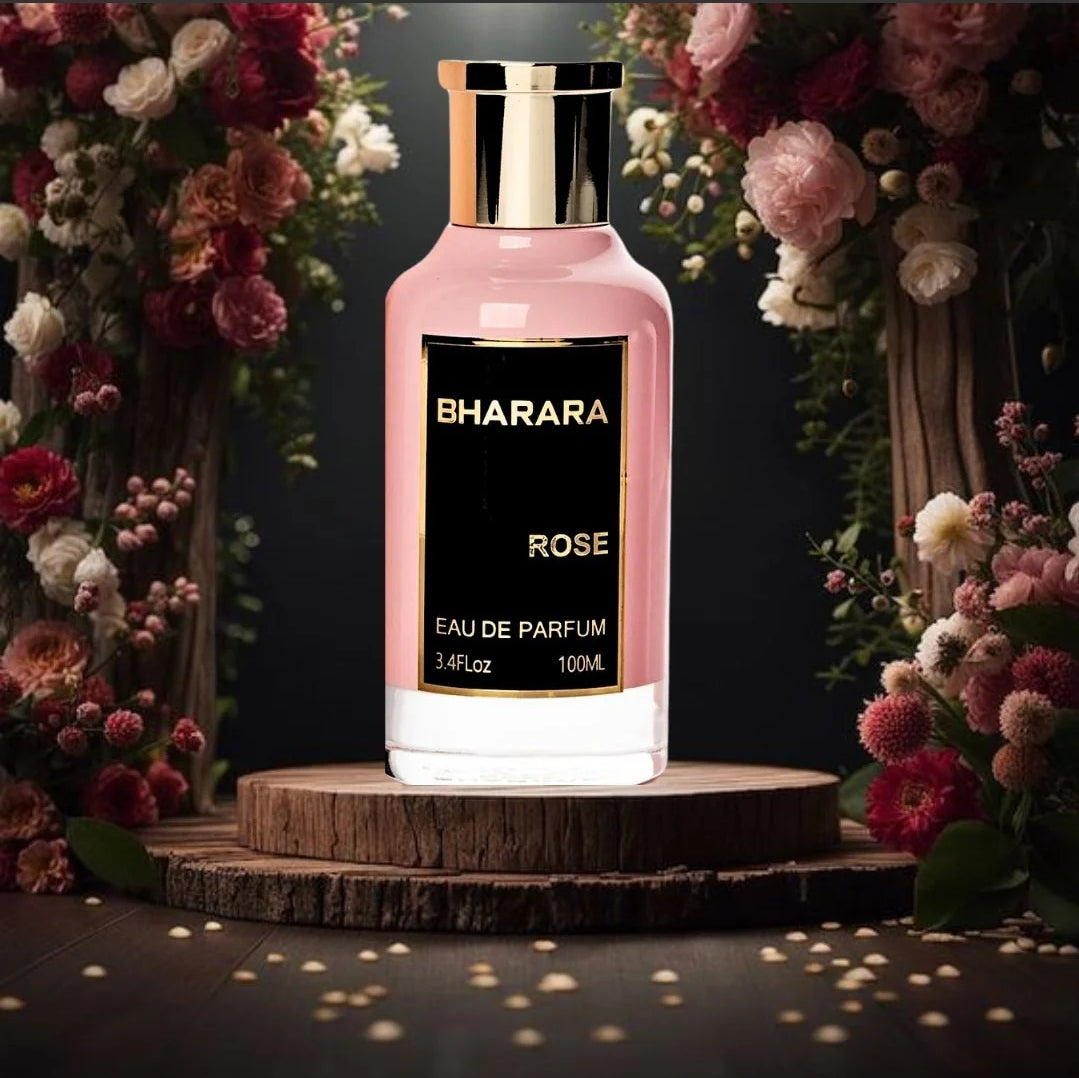 Bharara Rose EDP Spray 100ML (3.4 OZ) by BHARARA | Long Lasting, Luxurious, Floral, Timeless Fragrances.