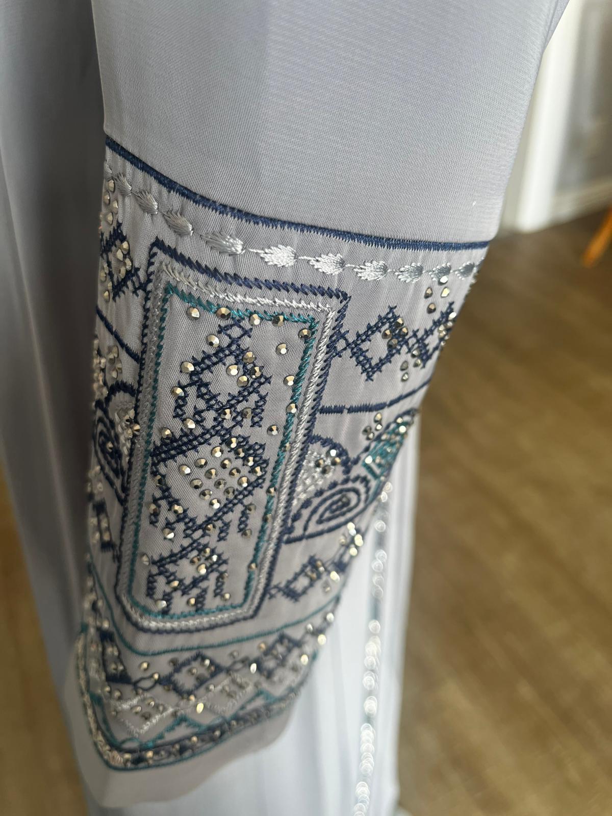Gray Türkiye Abaya