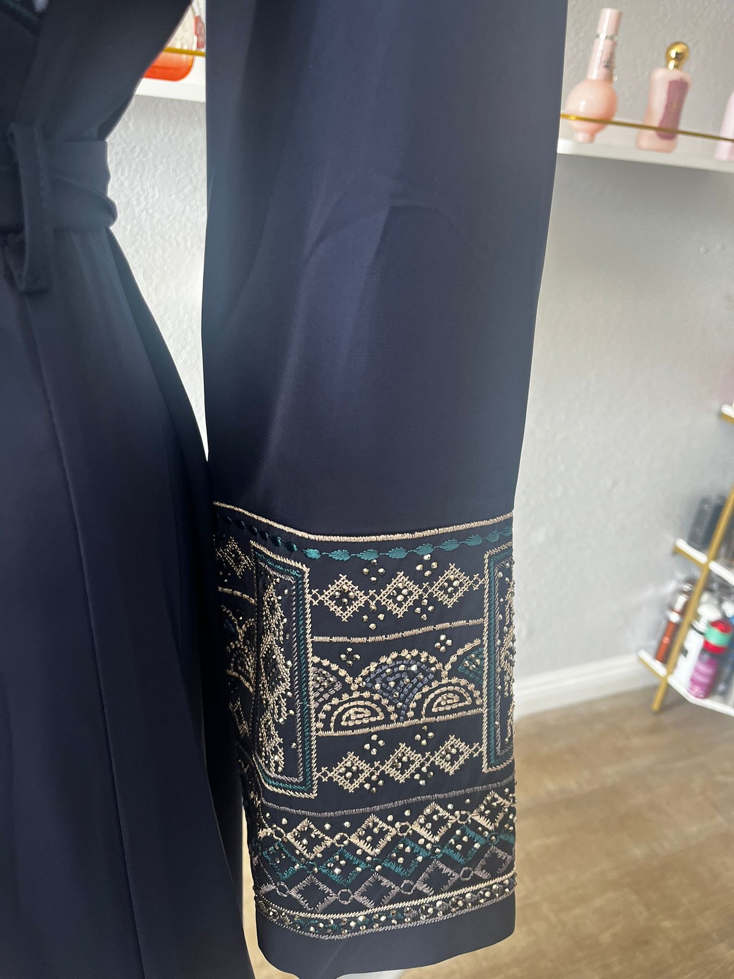 Navy Blue Türkiye Abaya