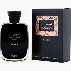 Hawas Black Eau de Parfum Spray 100ml (3.4 oz) by Rasasi