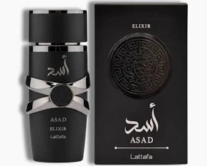 Asad Elixir Eau De Parfum Spray 100ml (3.4 oz) by Lattafa