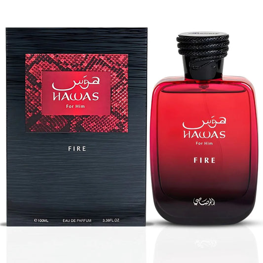 Hawas Fire Eau De Parfum Spray 100ML By Rasasi