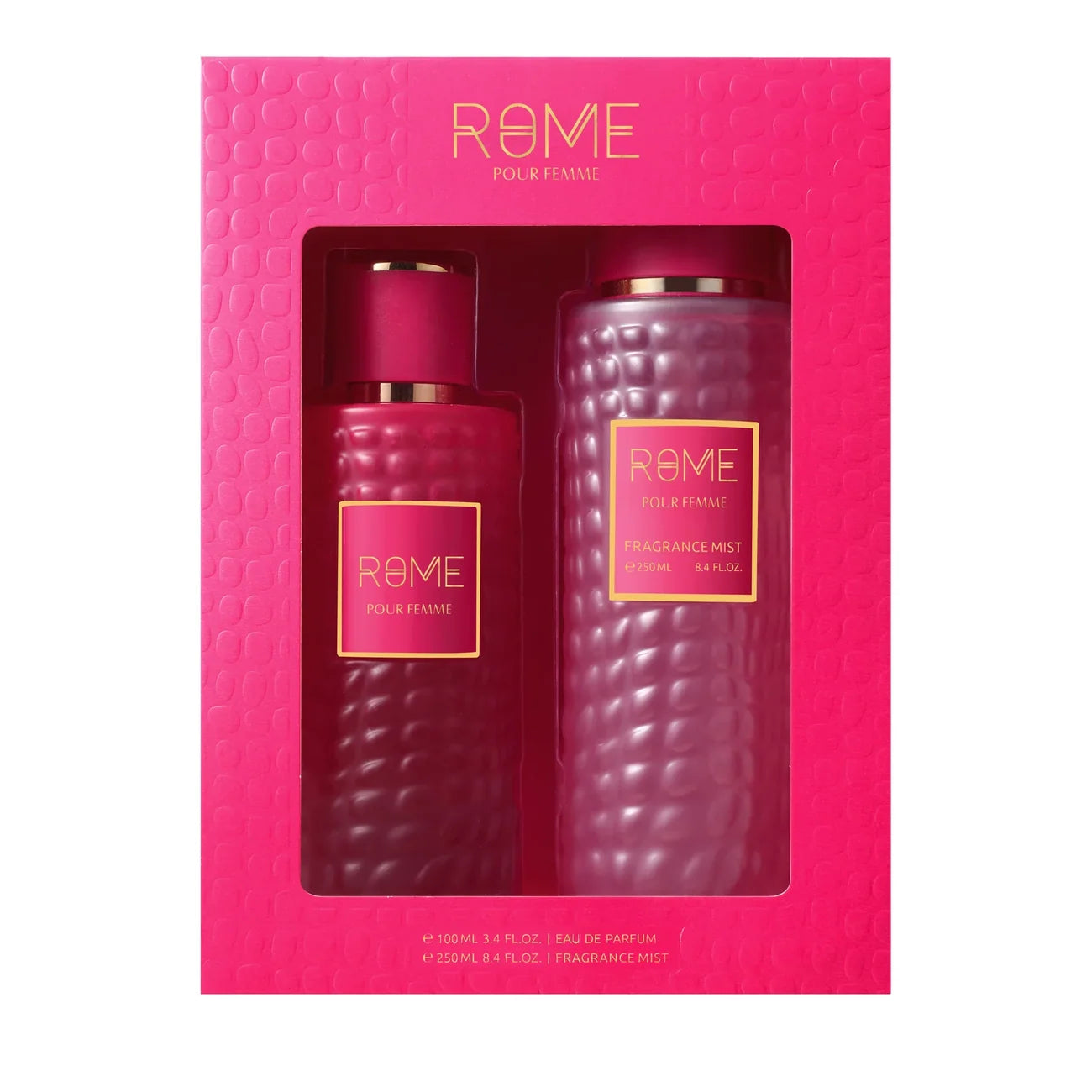 2 PIECE SET ROME POUR FEMME EDP - 3.4OZ + 8.4OZ BY BHARARA