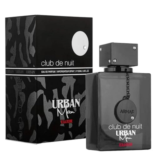 Club De Nuit Urban Man Elixir Eau de Parfum Spray 100ML (3.4 OZ) By Armaf