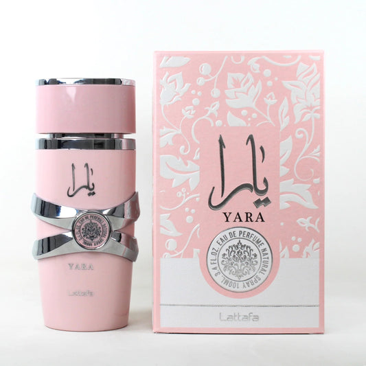 Pink Yara Eau de Parfum Spray 100ML (3.4 OZ) By Lattafa