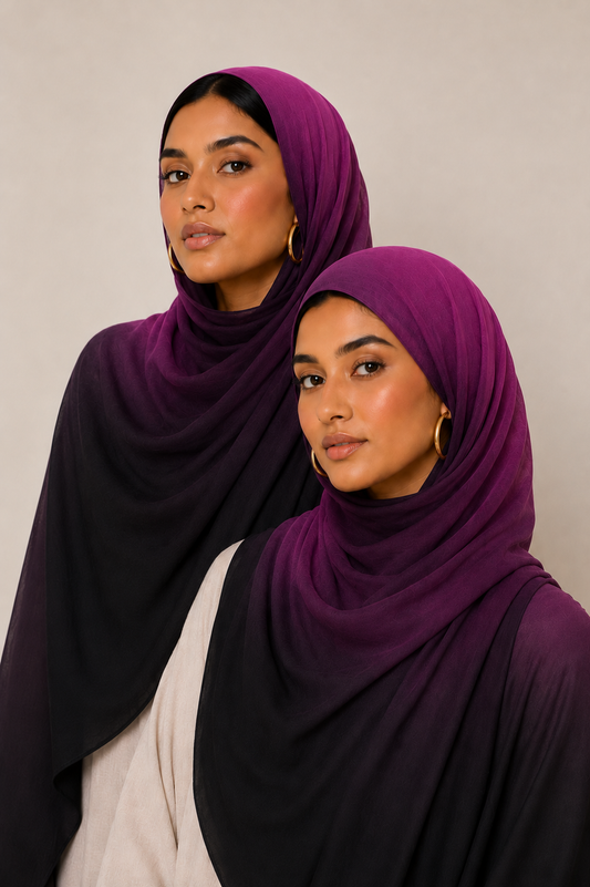 purple ombre