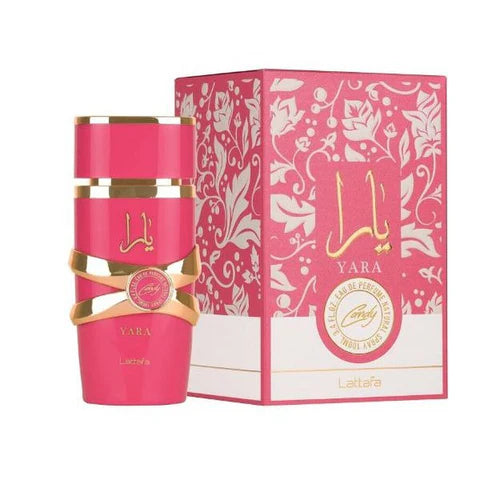 Magenta Yara Eau de Parfum Spray 100ML (3.4 OZ) By Lattafa