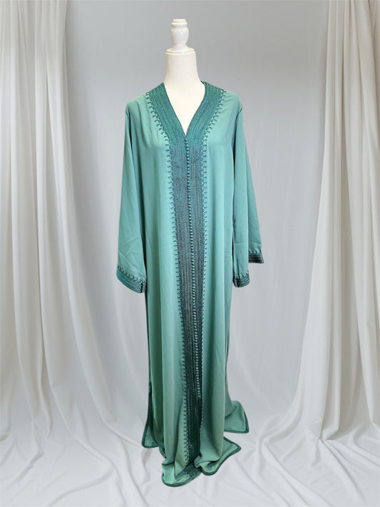 Aqua Green Kaftan