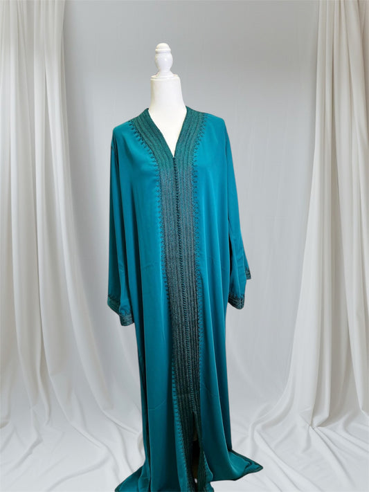 Dark Teal Kaftan