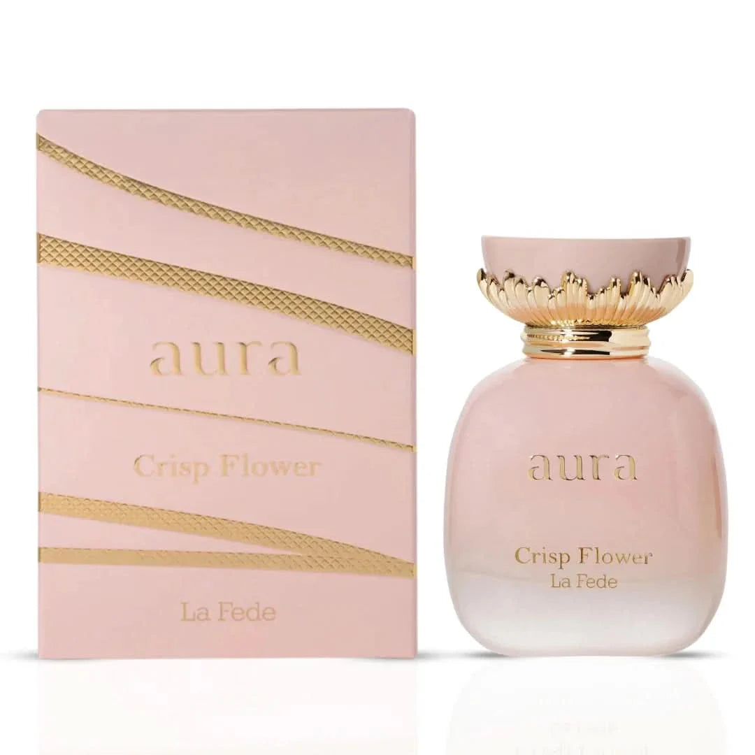 La Fede Aura Crisp Flower Eau De Parfum Spray 100ml (3.4 oz) By Khadlaj