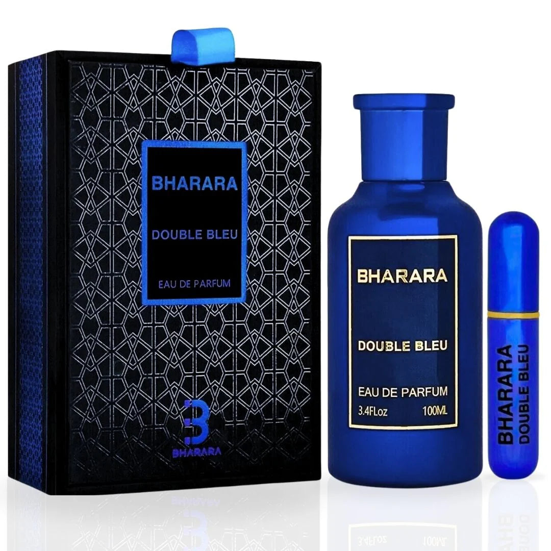 Bharara Double Bleu Eau de Parfum Spray 100ML (3.4 OZ) By Paris Corner