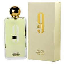 Afnan 9AM Eau de Parfum EDP Unisex Spray, 3.4 oz Long Lasting Perfume for Men and Women