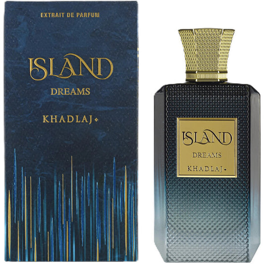 Khadlaj Unisex Island Dreams Extrait de Parfum Spray 3.4 oz Fragrances EDP