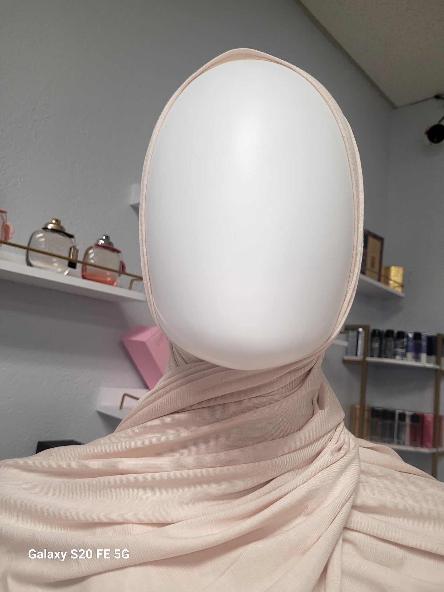 Bamboo Jersey Hijab - Noble Beige