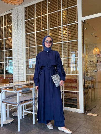 2-Piece Aisha  Navy Blue