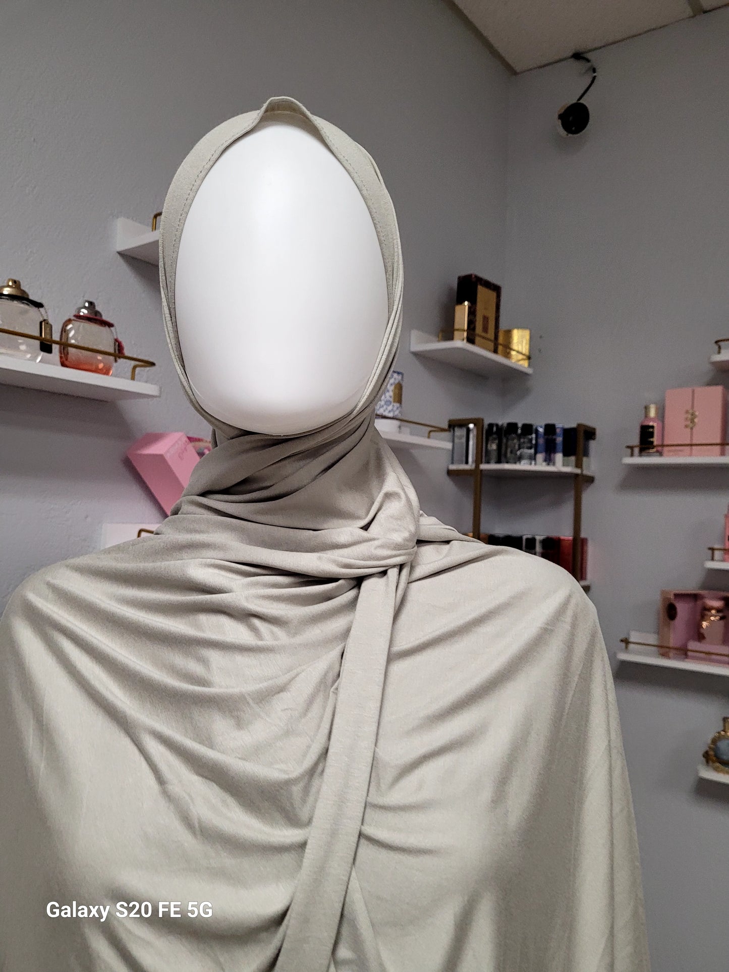 Bamboo Jersey Hijab - Mint