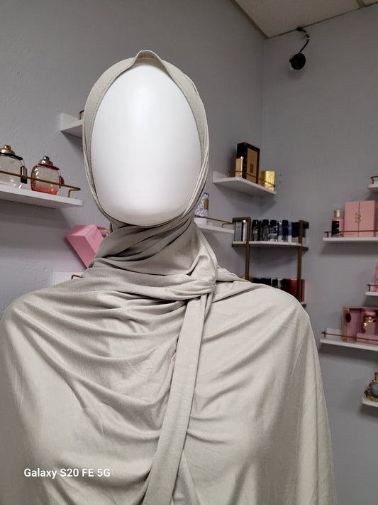 Bamboo Jersey Hijab - Mint