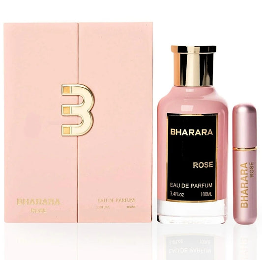 Bharara Rose EDP Spray 100ML (3.4 OZ) by BHARARA | Long Lasting, Luxurious, Floral, Timeless Fragrances.