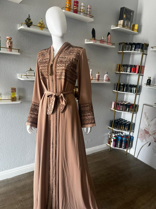 Light Coffee Türkiye Abaya