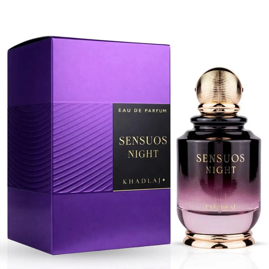 Sensuos Night Eau de Parfum Spray 100ml (3.4 oz) By Khadlaj