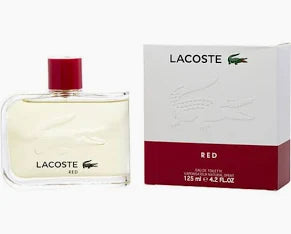 Red Eau de Toilette Lacoste 4.1 oz.