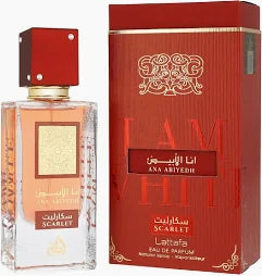 Lattafa Ana Abiyedh Scarlet unisex Eau De Parfum Spray 2 oz