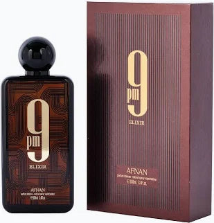 Afnan 9 Pm Elixir Parfum Intense Spray 3.4 oz