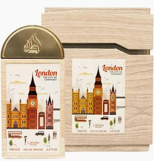 LONDON THE CITY OF CONTRAST UNISEX - 100ML (3.40z) BY LATTAFA PRIDE