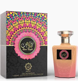 ABYAT Rose Night Eau de Parfum EDP 90ml 3.0oz For Women .