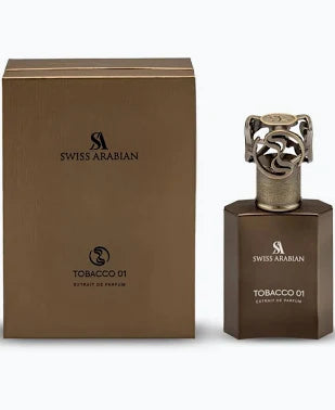 SWISS ARABIAN TOBACCO 01 EXTRAIT DE PARFUM 50ML 1.7OZ BRAND NEW AUTHENTIC