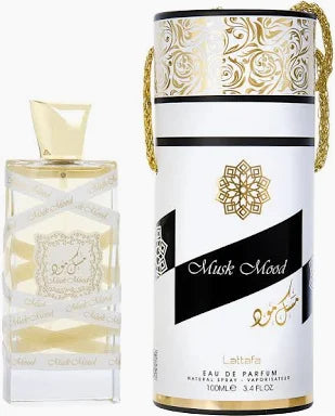 Lattafa Musk Mood unisex Eau De Parfum Spray 3.4 oz