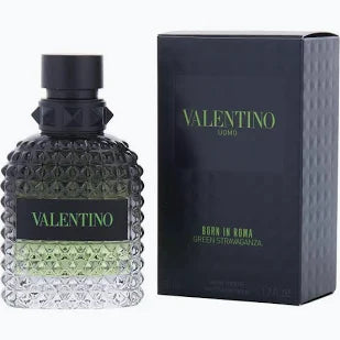 Valentino Uomo Born In Roma Green Stravaganza Eau De Toilette Spray 3.4 oz