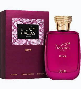 Rasasi Hawas Diva Eau De Parfum Spray 3.4 oz